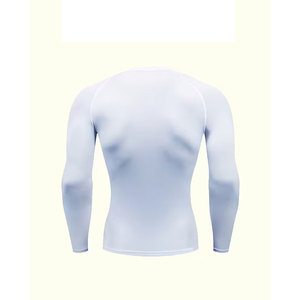 1pc Men'S Quick-Dry <b>Compression</b> Long-Sleeve T-<b>Shirt</b> - Breathable And Highly Elastic Sports Top, Suitable for Gym - Product Image 2