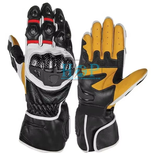 Guantes de Motociclismo Todoterreno Ligeros, Guantes de Motocross con Malla Transpirable, Palma de Silicona Antideslizante, Dedos con Pantalla Táctil - Product Image 6