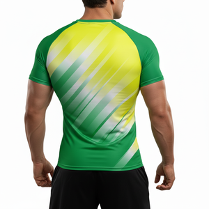 Camiseta de Compresión de Alto Rendimiento para Hombre, Personalizada para BJJ, Fabricante OEM ODM con Etiqueta Privada - Product Image 3