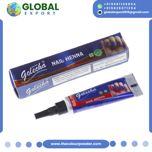 เฮนน่าเพ้นท์เล็บคุณภาพดีที่สุด แบบหลอด สมุนไพร ติดทนนาน สีสันหลากหลาย ได้รับการรับรองจาก FDA บรรจุภัณฑ์แบบขายส่ง สำหรับงานแต่งงานและงานเทศกาล - Product Image 4