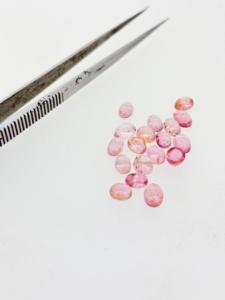 Pierre précieuse naturelle tourmaline rose ovale 7x5mm, qualité supérieure, excellente qualité, faite à la main en Inde, certifiée par un tiers, pierre en vrac - Product Image 2
