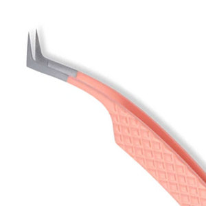 Pince à épiler pour cils à pointe fine, pour extension de cils de précision, outil de beauté antistatique en acier inoxydable pour techniciens - Product Image 4