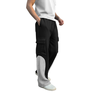 Fashion Wear Men's Joggers Casual Fitness Gym Clothes Sportswear Bottoms Sweatpants Trousers Baggy Straight Fit Men's Cargo <b>Pant</b> - Product Image 4