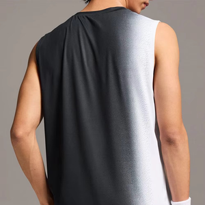 Camiseta sin mangas de verano para hombre, chaleco deportivo transpirable, lo último en tops sin mangas 2026, camiseta holgada de algodón con logo personalizado - Product Image 2