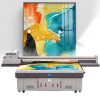 Imprimante industrielle de vernis uv à plat de grand format 2513 uv d'usine pour le panneau mental de stylo