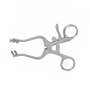 Oferta Especial: Retractor Quirúrgico Autoretenible de Acero Inoxidable con Barra de Trinquete Curva y 2x3 Puntas Entrelazadas - Product Image 5