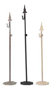 Metal Snowflake <b>Christmas</b> <b>Stocking</b> Holders Gold and Silver Decorative Hooks for Holiday Display - Product Image 4