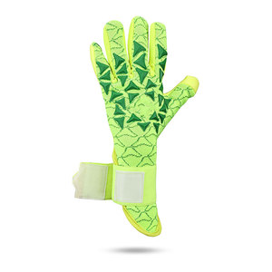 Guantes de Portero de Fútbol Profesionales en Oferta, Cuero de Alta Calidad con Látex para Uso Deportivo, Material PU, Cordones Personalizados - Product Image 6