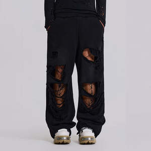 กางเกงจ็อกเกอร์ผ้าแคนวาสผสมโพลีเอสเตอร์/คอตตอน สำหรับผู้ชาย/ผู้หญิง สไตล์วินเทจ สีเข้ม เป็นมิตรกับสิ่งแวดล้อม กันยับ แห้งเร็ว คุณภาพสูง ปรับแต่งได้ - Product Image 4