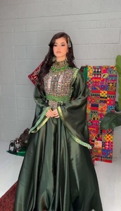 Tissu en Soie Georgette de Haute Qualité en Gros, Robes Salwar Kameez Afghanes Kuchi Très Demandées 2026, Robes de Mariage Respirantes - Product Image 4