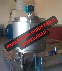 Glue Mixer Machine Stainless Steel <b>Tank</b> Agitator Homogenizer Mixer <b>Tank</b> Jacket Electric Heating Gear Motor Core Components - Product Image 4