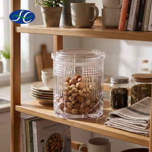Tapas para recipientes de cocina, redondas, modernas, multifuncionales, transparentes, frascos de almacenamiento Kate. - Product Image 2
