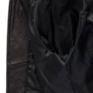 Nuevas Chaquetas Negras Personalizadas con Logotipo RTS para Mujer, Chaqueta Vintage para Invierno, Abrigos de Cuero de Alta Gama, Chaquetas Bomber Auténticas, Estilo Urbano - Product Image 4