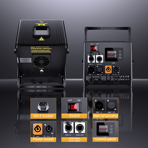 Proyector de Luces Láser SHEHDS IP65 de 6W RGB con Animación, DMX512 ILDA, Luz Láser para Discotecas, Bodas al Aire Libre, con Certificación CE - Product Image 3