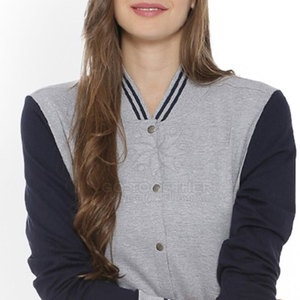 Chaqueta estilo universitaria para mujer, moderna, de tela suave, cómoda para uso diario y con un look urbano. - Product Image 6
