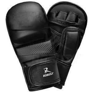 Venta Directa de Fábrica, Guantes de MMA de Cuero de Alta Calidad, Servicio OEM, Cierre de Gancho y Bucle Antideslizante, Equipo de Boxeo - Product Image 6