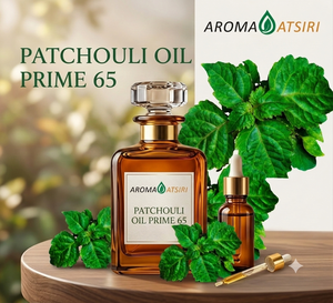 AROMA ATSIRI Aceite de Pachulí a Base de Resina Prime 65, Aceite Esencial Puro Destilado al Vapor, 100% Natural para Aromaterapia - Product Image 1