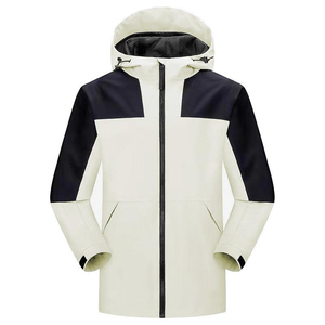 Wholesale Men Windbreaker <b>Jacket</b> Fashion Casual Custom Logo <b>Slim</b> <b>Fit</b> Coat Waterproof Outdoor Sportswear Man - Product Image 4