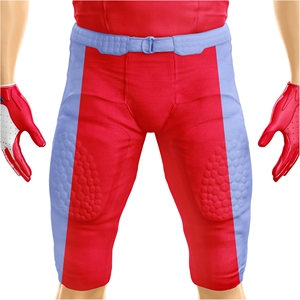 Wida Sports 2026 Custom Football Uniform American Style Jersey Pants Set Breathable Quick Dry Mesh Fabric Team Wear Manufacturer - Product Image 6