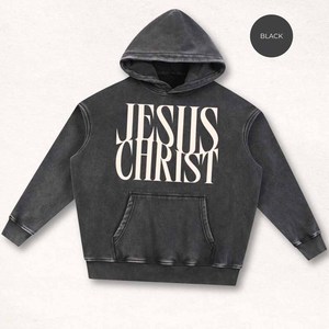 เสื้อสเวตเชิ้ตคอกลม Jesus Is King Blessed Faith สำหรับผู้ชาย ผู้หญิง วัยรุ่น มหาวิทยาลัย วิทยาลัย ปักลายเชนิลล์ ผลิตตามสั่ง - Product Image 5