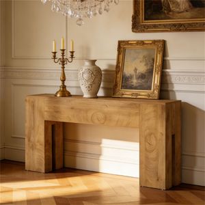 Tavolo Consolle Rettangolare per Divano, Tavolo da Ingresso Funzionale ed Elegante - Product Image 3