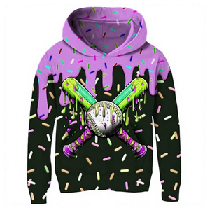 Sweat-shirt à capuche personnalisé pour garçons, sublimé, hiver, décontracté, respirant, coton et élasthanne, pull-over, logo personnalisé - Product Image 4