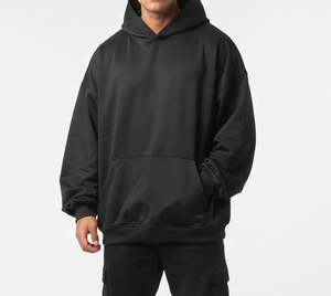 Sudadera con Capucha de Primera Calidad para Hombre, Sudadera Holgada de Gran Tamaño, Sudadera con Capucha de Forro Polar 100% Poliéster de Longitud Regular para Hombre - Product Image 5