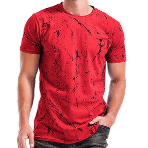 T-shirt Homme Oversize Col Rond Personnalisé Imprimé Hip Hop Streetwear Séchage Rapide Respirant Tricoté Manches Courtes Uni - Product Image 5