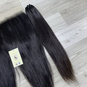 Extensiones de Cabello Humano Vietnamita de Alta Calidad con Nudos Pequeños, Paquetes de Cabello y Cierre de Encaje HD - Product Image 4
