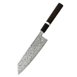 Couteau de cuisine Santoku en acier Damas fait main, lame à motif mosaïque, couteau professionnel, fournisseur en gros, États-Unis, UE - Product Image 4