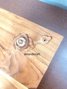 Meilleure vente de planche à découper en bois rectangulaire écologique personnalisée et attrayante en plastique motif de rainure de jus ustensiles de cuisine - Product Image 3