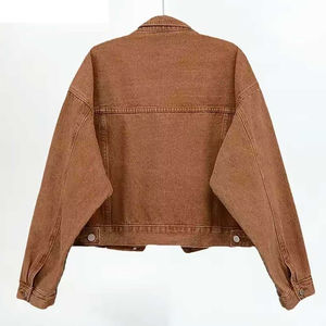 Chaqueta de Mezclilla Tejida Holgada para Mujer, Moda de Invierno Ecológica con Acabado de Algodón, Gran Venta - Product Image 4