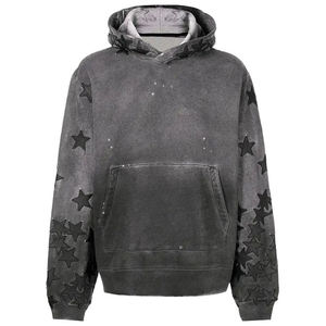 OEM ODM Custom Logo <b>Men's</b> 100% Cotton Plus Size Hoodie Sweatshirt <b>Pullover</b> Screen DTG Print Embroidery Unisex Hoodies - Product Image 1