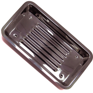 Bandeja Rectangular Ergonómica de Acero Inoxidable Plateada con Rebordes para Almacenamiento de Instrumentos Quirúrgicos Dentales - Product Image 5