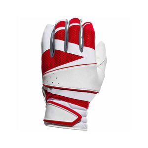 ถุงมือตีเบสบอลหนังแพะคุณภาพพรีเมียม พร้อมแถบปิดแบบตีนตุ๊กแก - Product Image 3