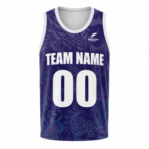 Maillots de basket-ball personnalisés par sublimation, ensemble complet pour hommes et jeunes, uniformes d'entraînement en maille respirante, vêtements d'équipe personnalisés - Product Image 1