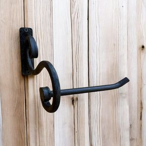 ที่ใส่กระดาษชำระแบบติดผนังโลหะที่ทนทานสำหรับการจัดเก็บในห้องน้ำและการใช้งานที่สะดวกในชีวิตประจำวัน - Product Image 5