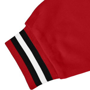 Wholesale Customized Logo <b>Print</b> Canvas Varsity Jackets Breathable Windproof Winter Streetwear for Men - Product Image 6