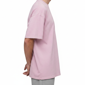 T-shirts en coton épais surdimensionnés personnalisés, design tendance 2026, t-shirts pour hommes grande taille, t-shirts décontractés à manches courtes pour hommes - Product Image 4