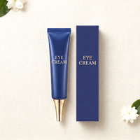 Envase de Crema para Ojos OEM ODM con Tapa Acrílica Personalizada, Cuidado de la Piel Ultra Hidratante, Niacinamida Coreana Antiarrugas para Ojeras