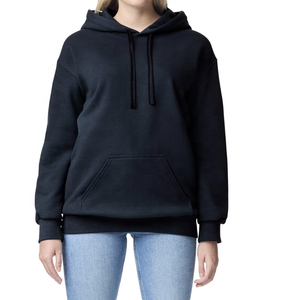 Sudadera con capucha transpirable de gran tamaño para mujer, sudadera holgada con estampado de letras de talla grande para invierno importada de Pakistán - Product Image 5