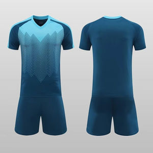 Servicio OEM, Uniformes de Fútbol Personalizados, Camisetas de Fútbol de Entrenamiento Cómodas, Transpirables y de Secado Rápido, 100% Poliéster - Product Image 4