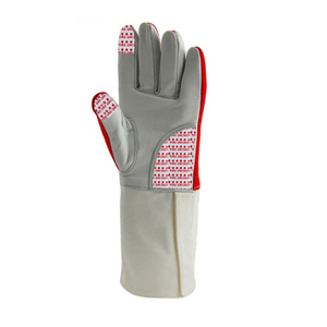 Fencing Gloves Protective Breathable Anti-Slip <b>Leather</b> Gloves for Fencing Sport OEM Manufacturer - Product Image 4