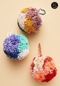 Pompons multicolores en vrac personnalisés, utilisés pour décorer les robes et autres produits artisanaux. Achetez directement auprès du fournisseur. - Product Image 5