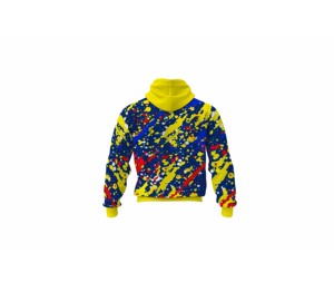 Unisex Sublimation Full Zip Hoodie Lightweight Polyester Custom Hoodie - Product Image 1