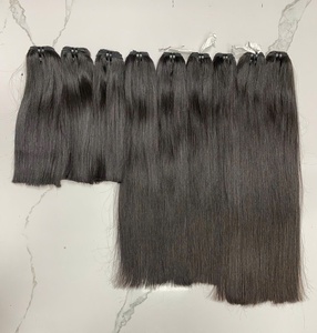 ผมต่อแบบมนุษย์ผมตรงกระดูกไม่ผ่านกระบวนการผมคน100% จากเวียดนาม - Product Image 1