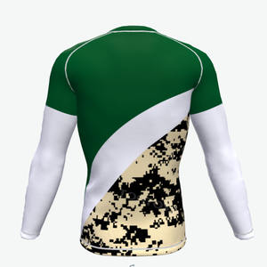 Fabricante de camisetas de protección UV personalizadas por sublimación al por mayor, camiseta de protección UV de manga larga para hombre para surf, natación y deportes - Product Image 4