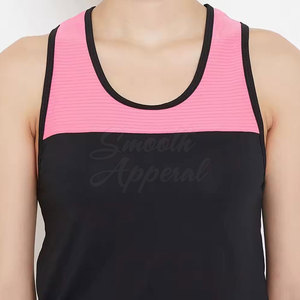 Débardeur décontracté pour femme, tissu extensible léger, séchage rapide et respirant, logo sur le devant, pour le fitness, la course à pied et les sports - Product Image 5