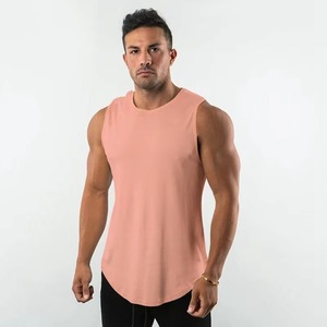 เสื้อกล้ามผู้ชายโพลีเอสเตอร์ 180gsm สีดำล้วน ราคาถูก ลดราคาพิเศษ เหมาะสำหรับออกกำลังกาย - Product Image 3