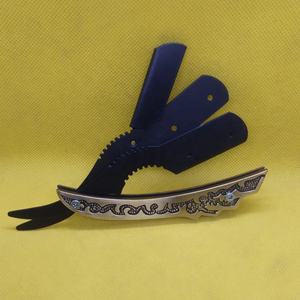 Maquinilla de afeitar profesional de borde recto de acero inoxidable para cara, cuerpo, Bikini, axilas, afeitado para barberos y entusiastas del afeitado - Product Image 2